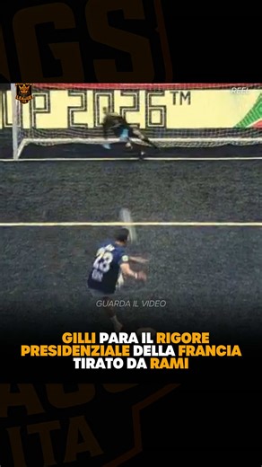 🧤Che parata di @gills_gk sul rigore presidenziale della nazionale francese
