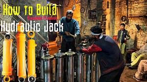 909K views · 9.7K reactions | Production Process of Heavy Duty Tractor Trailer Hydraulic Jack | Amazing_Things_Official | Facebook