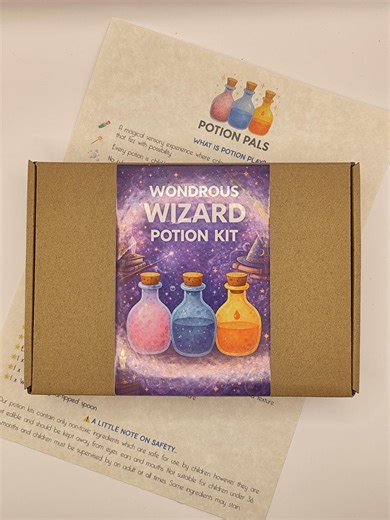 Wizard Potion Kit – Sensory Play, Kids Craft, Magical Ingredients (gift) - Etsy
