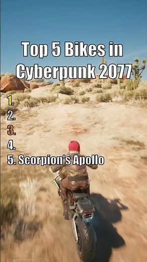 The BEST bikes in Cyberpunk 2077 #shorts #cyberpunk2077