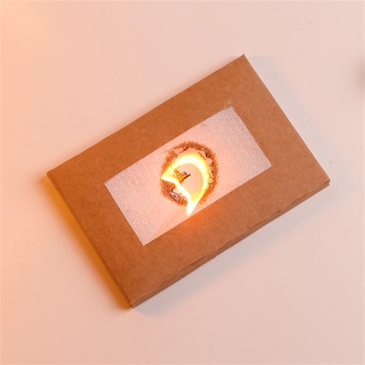 488K views · 758 reactions | A burning secret inside this birthday card | Simple ideas | Facebook