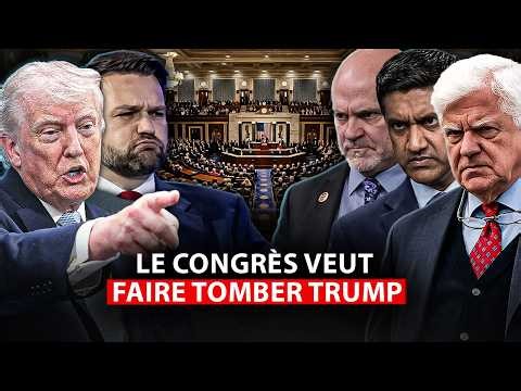 Destitution du président organisé au congrès américain. Le système craque