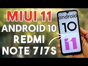 MIUI 11 ANDROID 10 FOR REDMI NOTE 7 & 7S | MIUI 11 Android Q Update Review | What's New??