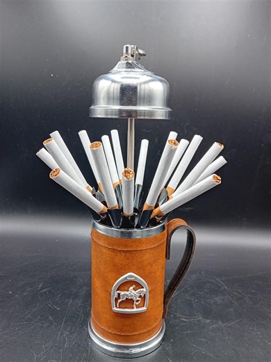 Vintage - Cigarette Dispenser With Lighter - France - 1960s - Etsy