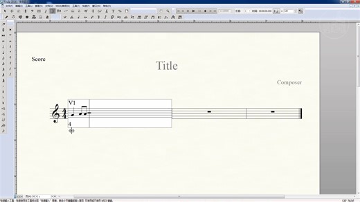 Finale打谱软件教程23 音符快速输入法
