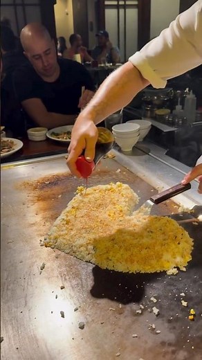 Hibachi fried rice 🤤🍚🍳 #ytshorts #shorts #trending #viral #friedrice