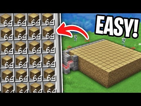 Efficient Wood Farm in Minecraft Bedrock 1.20+ – Easy Tree Farming Guide! #Gaming #Glitch_storm