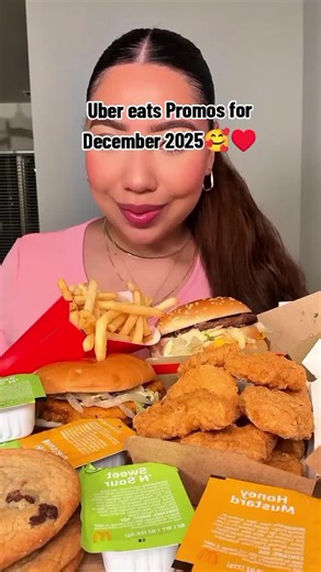 Uber eats Promos for December 2025 #Ubereats #ubereatsdriver #freemcdonalds #ubereatscode #Fyp
