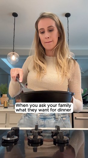 109K views · 556 reactions | One of the easiest meals  #cooking #skit #chickfila #funny #family | Caleb + Kelsey | Facebook