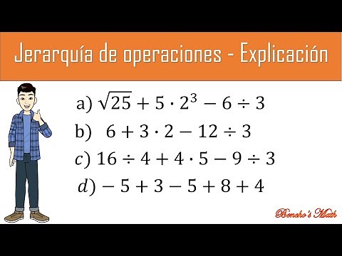 Jerarquía de operaciones. Explicación y ejercicios básicos