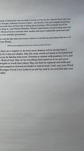 Ephesians Bible Study Journal - Etsy