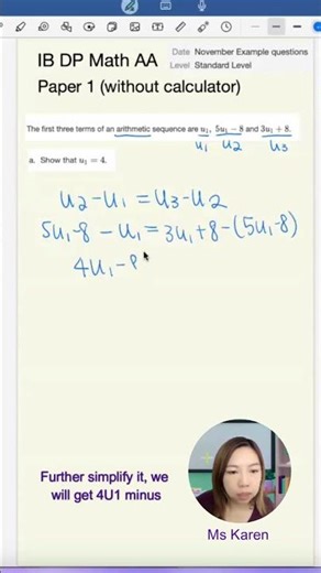 IB Math SL | Arithmetic Sequences Made Simple