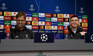 Watch: Klopp and Robertson's pre-Atletico Madrid press conference