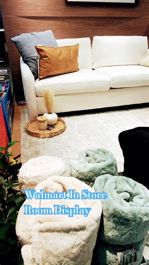 Walmart New Sleek Home Interior Design Displays | Neutral Color Living Room #walmart #short #decor