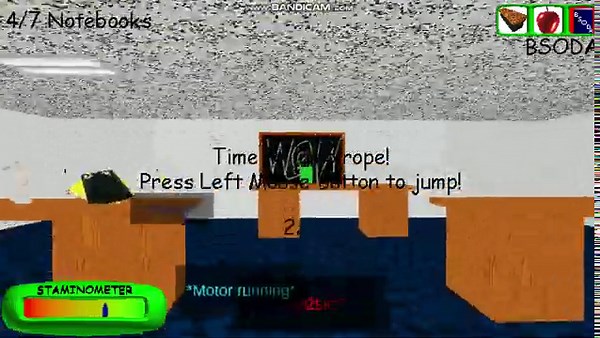 Baldi's Basics Classic Remastered mod menu gameplay