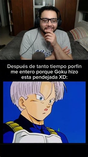 por fin entiendo porque goku hizo esto