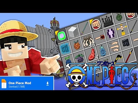 How to Download One Piece Addon in Minecraft || Minecraft One Piece Mod