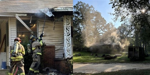 El Dorado Fire Department responds to morning house fire