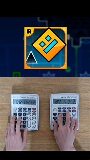 Geometry Dash - Stereo Madness (Calculator Cover) 계산기 커버 #shorts