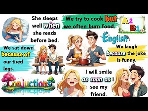 📚 Learn English Conjunctions: 150 Sentences to Boost Your Grammar! 🚀📖