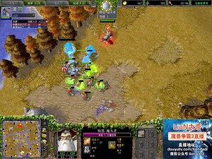 【皇冠之狂秀大招】魔兽争霸大帝解说 TH000 vs Infi FP