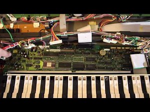 REPLACING THE BATTERY ON A YAMAHA DX7