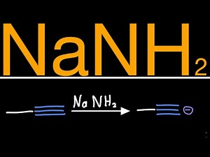 NaNH2 Alkyne Alkylation Reaction | Organic Chemistry I Reactions