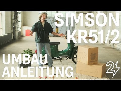 Second Ride Umbauanleitung für Simson Schwalbe KR51/2