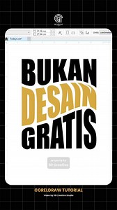 CorelDraw Daily Tips | Use Envelope Tool. For more tips, please visit : @99creative.studio #coreldraw #coreldrawindonesia #coreldrawdesign #coreldrawtutorial #corel_draw #graphicdesigner #tipsdesain | Affa Graphix