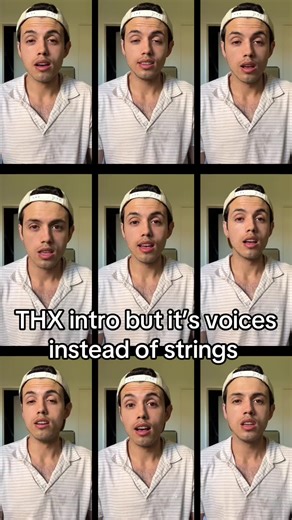 Lots of people saying I give THX so for this act, I will give THX #thx #acappella #choir #lucasfilm #foryoupage