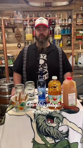 #onthisday apple pie moonshine #recipe
