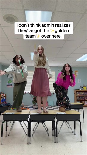 We actually do this all day instead of teaching our students just so you know. Bit for real…teaching with your besties is the best! I hope every teacher gets to experience that! #teachersoftiktok #teacherlife #kindergarten #pov @chloe belle;) @Carlia Matthews