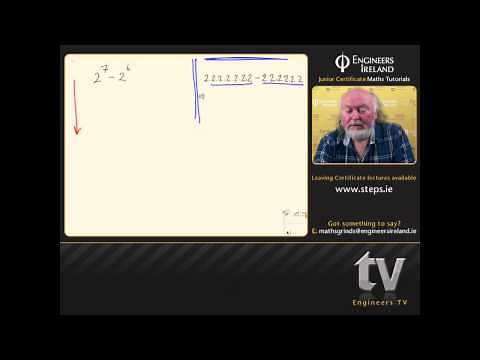 Indices and Surds - Junior Certificate Maths Tutorial