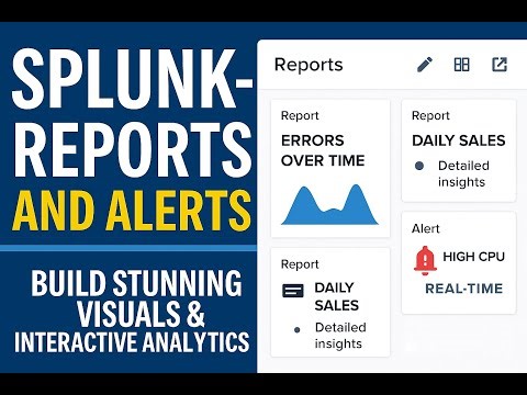 Splunk Reports & Alerts: Automate Insights and Real-Time Monitoring!