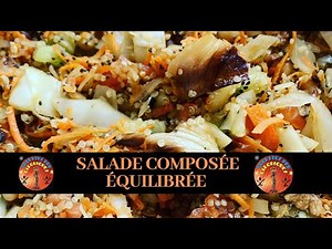 294Kcal➡️🥗Salade composée équilibrée | Salad | Composez votre salade équilibrée🥗
