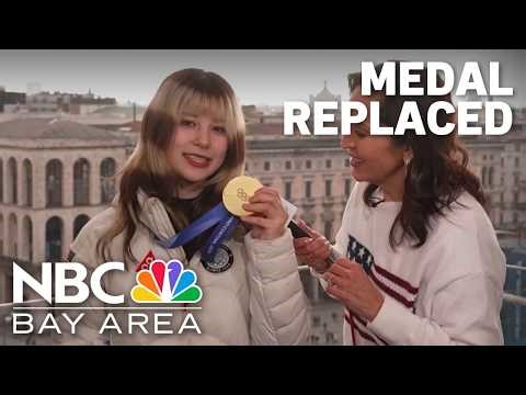 Oakland's Alysa Liu gets replacement gold medal
