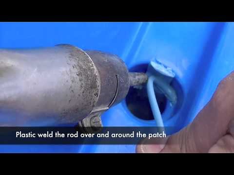 Repairing Scupper Holes - How to plastic weld a Polyethylene kayak