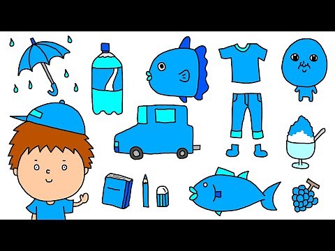 【アニメ】青いものだらけ