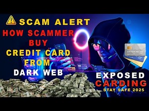 ⚠️ How Scammers Buy Credit Cards on the Dark Web | Carding Tricks EXPOSED (Stay Safe in 2025)