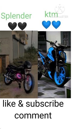 splender and ktm modify short 😱😱😱😱