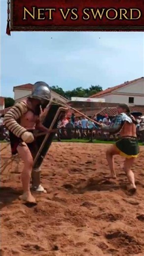 Not Hollywood: How Long Did a REAL FIGHT Last? Retiarius vs Secutor in Arena
