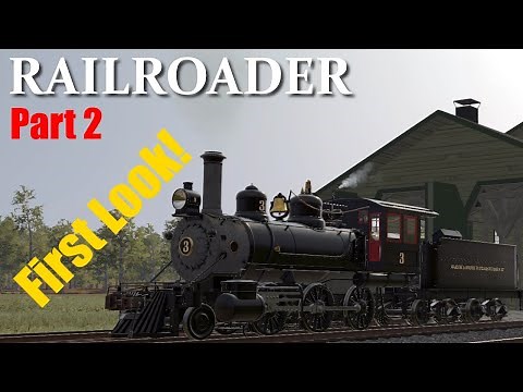 Railroader Gameplay First Look | The Tutorial Part 2