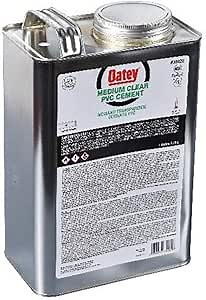 Oatey 31022 Medium Clear PVC Cement-Gallon