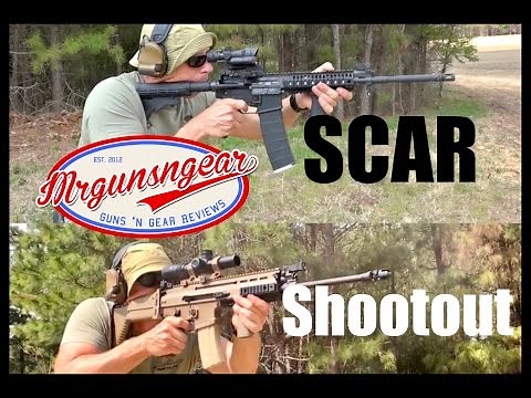FN SCAR 16 vs. Colt LE6940P: Which Is More Accurate? (HD)