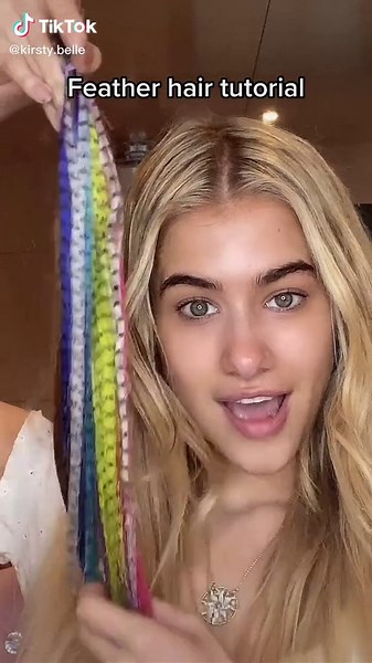 Feather Hair Tutorial - Styling Tips and Tricks