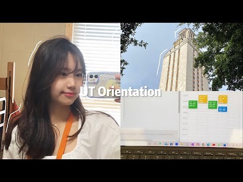 UT Austin Orientation VLOG 🤘🏻| Campus tour, animals, roaming, class registration, and more