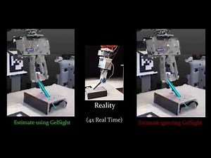 Tracking Objects with Point Clouds from Vision and Touch