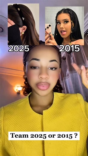 Elyon Mubande on Instagram: "Old vs New trends ! 2025 or 2015 ? Which one is better for you? Follow @elyonmubande for more fashion/ beauty tips Save this for later 💕 #oldtrends #trends #trend #trendy #tendance tendances tendance 2015 2015 2015vs2025 oldvsnew fashiontrends thenvsnow"