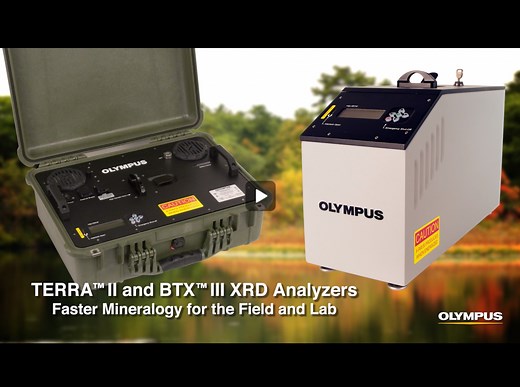 便携式XRD分析仪：TERRA XRD仪器 | 奥林巴斯