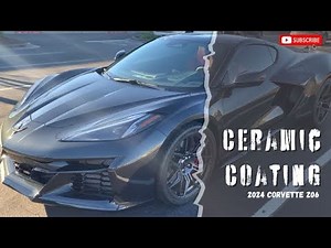 How to apply Adam’s Polishes Graphene Ceramic Coating on our 2024 C8 Z06
